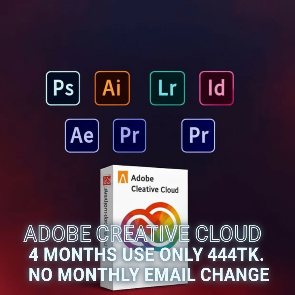 adobe cc official subscription 4 month