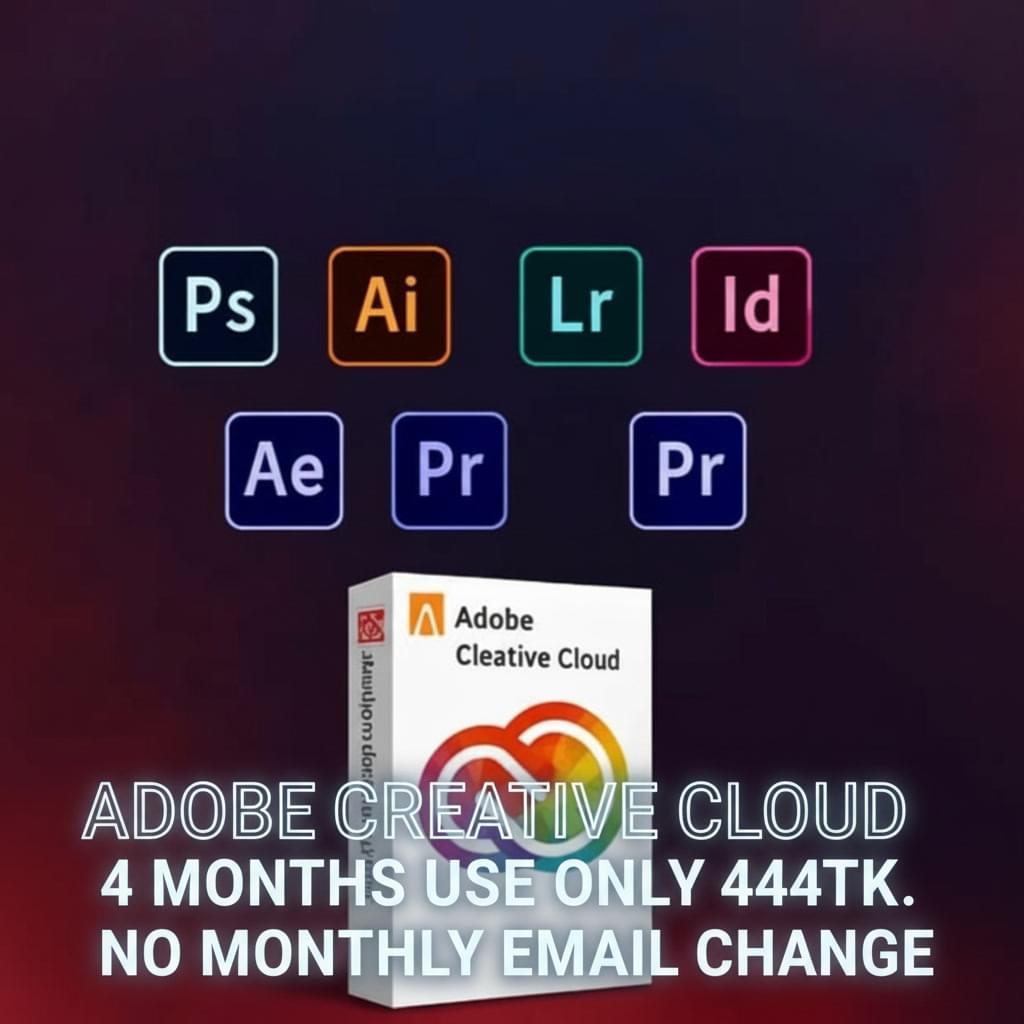 adobe cc official subscription 4 month